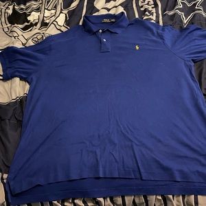 Ralph Lauren Polo - Blue w/ Yellow Pony
